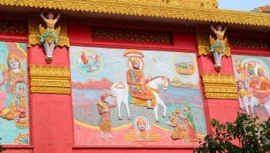 Dekorasyon Vietnam Khmer Tapınağı