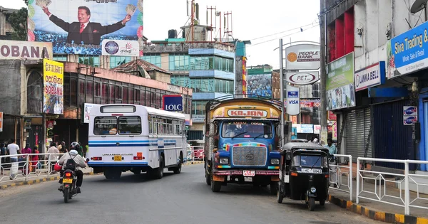 View of Kandy street — Stock Photo, Image