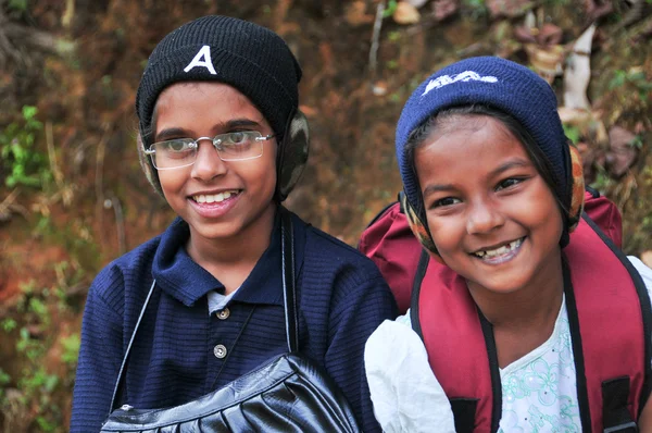 Portret van kinderen in Sri Lanka — Stockfoto