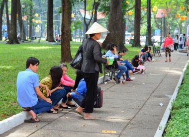 Saigon sokak satıcı, Vietnam