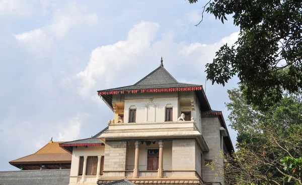 Oude Engelse koloniale stijl huizen — Stockfoto