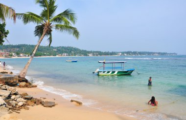 Beach Hikkaduwa, Sri Lanka