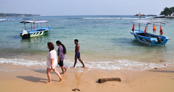 Praia em Sri Lanka — Fotografia de Stock