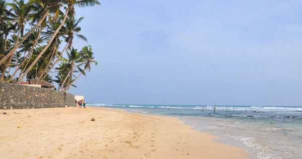 Beach in Hikkaduwa, Sri Lanka — Stock Photo, Image