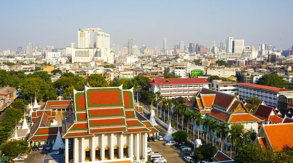 View of Bangkok from Golden Mount — Stock Photo, Image
