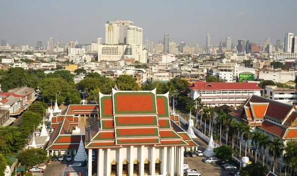 View of Bangkok from Golden Mount — Stock Photo, Image