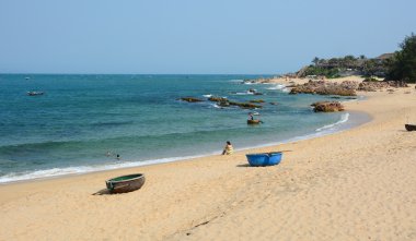 Nha Trang, Vietnam tropikal plaj