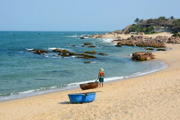 Spiaggia tropicale di Nha Trang, Vietnam — Foto Stock