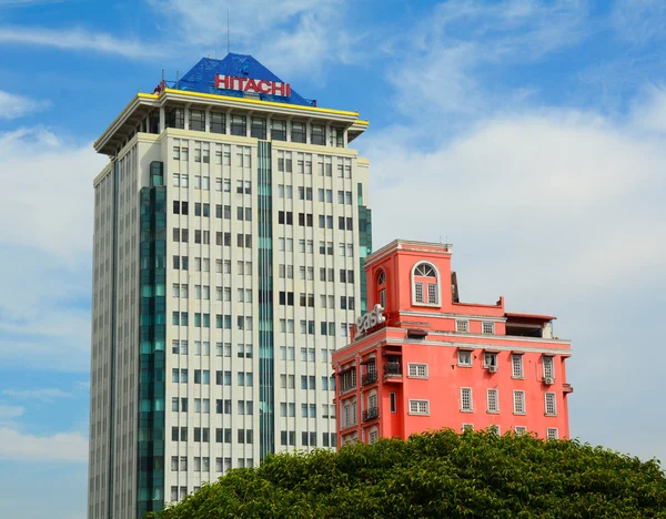Modern buildings at Yangon downtown — Stock Photo, Image