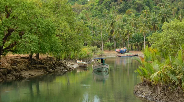 Serenity floden i Vietnam — Stockfoto