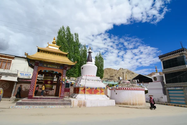 Ladakh Leh şehrin giriş — Stok fotoğraf