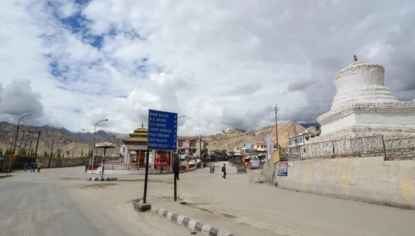 Entrance of Leh city in Ladakh — Stock Photo, Image