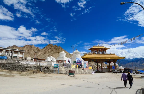 Entrée de la ville de Leh au Ladakh — Photo