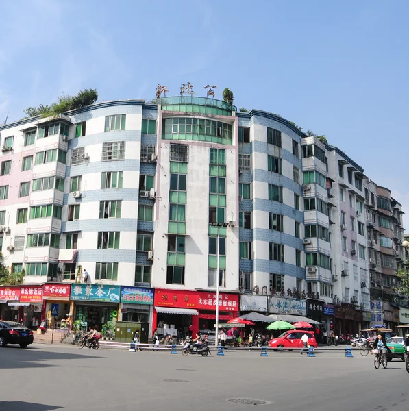 Office building exterior in Chengdu — Stock fotografie