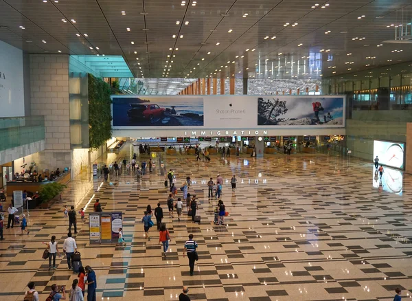 Changi aeroporto internacional — Fotografia de Stock