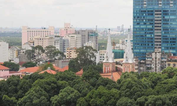 Cityscape of Ho Chi Minh city — Stock Photo, Image