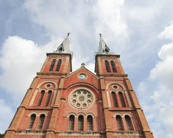 Notre Dame Cathedral in Saigon — Stock Photo, Image