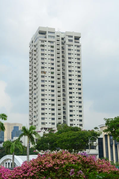 Hochhaus im Zentrum von Singapore — Stockfoto