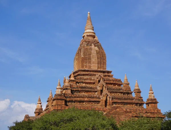 바간 사원, 미얀마의 보기 — 스톡 사진