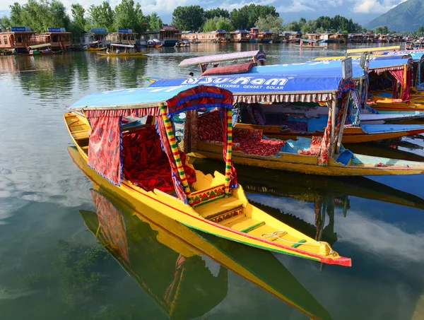 Lifestyle in dal lake, srinagar — Stockfoto