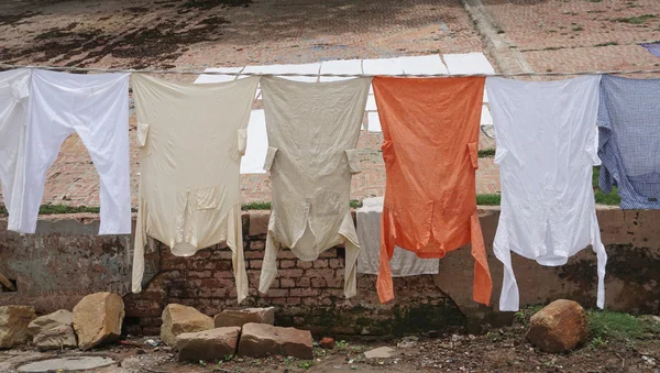 Traditional clothing dried in the sun