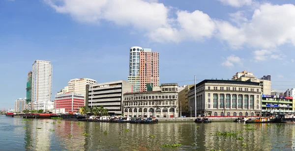 Cityscape de Manila, Filipinas — Fotografia de Stock