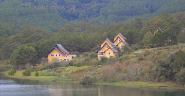 Dalat Köyü'nde güzel manzara