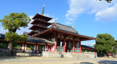 Osaka, Japonya 'daki Shitennoji Tapınağı