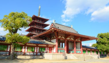 Osaka, Japonya 'daki Shitennoji Tapınağı