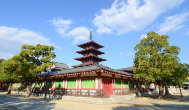 Osaka, Japonya 'daki Shitennoji Tapınağı