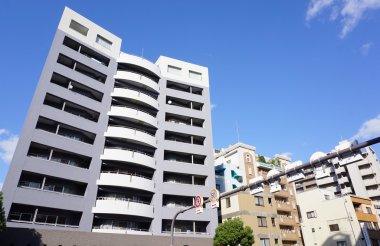 Japonya'nın Osaka modern binalar