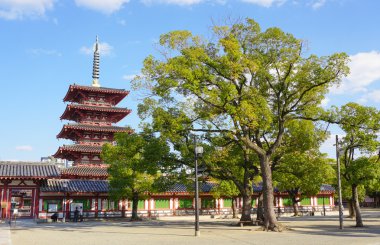 Osaka, Japonya 'daki Shitennoji Tapınağı