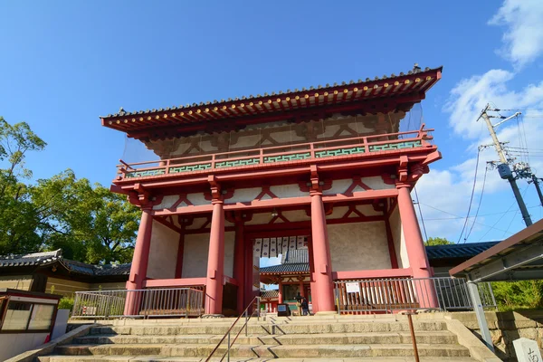 日本大阪Shitennoji寺 — 图库照片