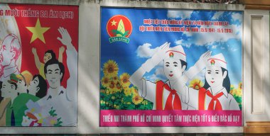Saigon ayetlerine komünist propaganda