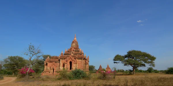 Перегляд Баган храмів, М'янма — стокове фото