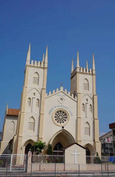 St. Frans Xaviers kirke i Malakka – stockfoto