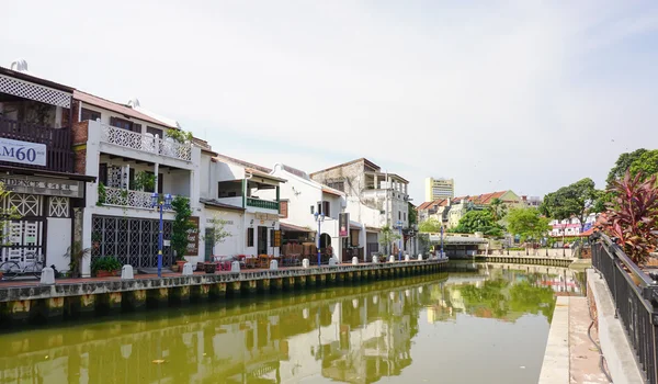 Historischer Teil der alten malaysischen Stadt — Stockfoto