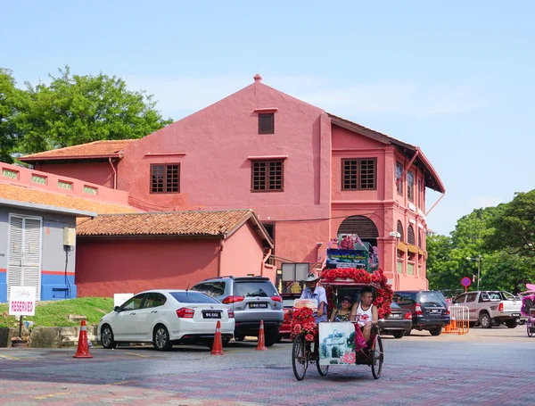 Vue de la place néerlandaise à Malacca — Photo