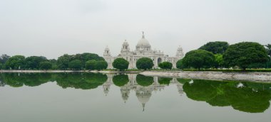 Kolkata Victoria Anıtı görünümünü