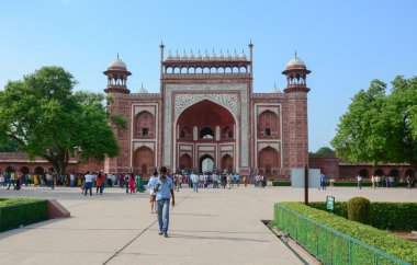 Taj Mahal Agra, Hindistan 'da.