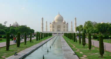 Taj Mahal Agra, Hindistan 'da.