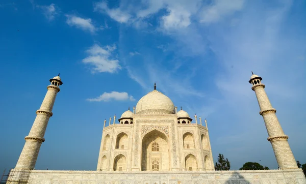 View of Taj Mahal in Agra — Stock Photo, Image