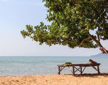 Sihanoukville güzel tropikal Sokha beach