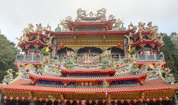 Chińska świątynia w mieście Jiufen — Zdjęcie stockowe