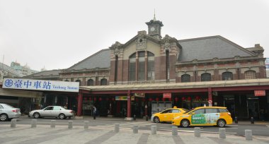 Taichung istasyonu Tayvan görünümünü