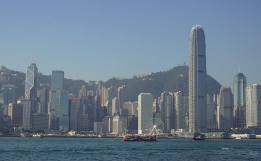 Victoria Limanı manzarasına 