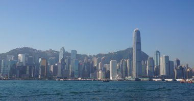 Victoria Limanı manzarasına 