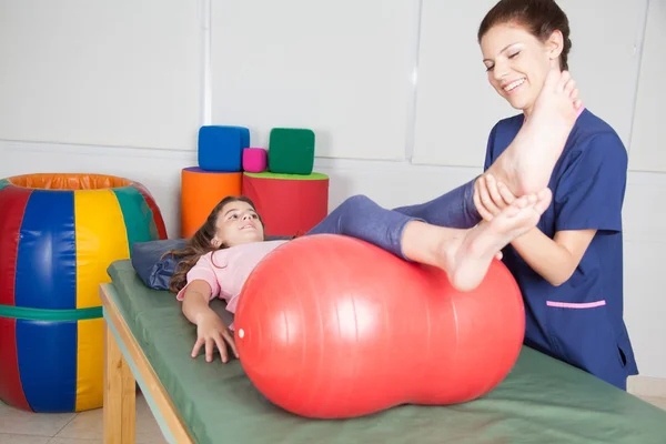 Terapia para lesiones en las piernas —  Fotos de Stock