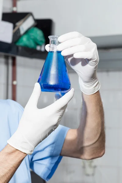 Trabalhador de laboratório médico — Fotografia de Stock