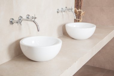 Lüks banyo içi.
